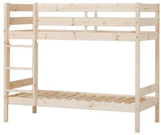 Hoppekids ECO Comfort køyeseng 70x160 cm - Natur